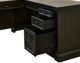 Martin Furniture Kingston Dark Chocolate L-Desk-2