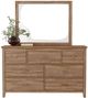 A-America® Geo Heights 3-Piece Butterscotch Queen Panel Bedroom Set-2