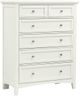 Vaughan-Bassett Bonanza White Chest-0