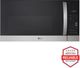 LG 1.7 Cu. Ft. PrintProof® Stainless Steel Over The Range Microwave-1