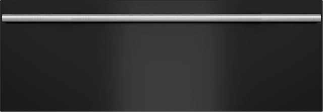 Wolf® M Series 30" Black Contemporary Warming Drawer Front Panel-0