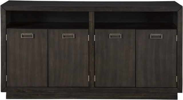 Signature Design by Ashley® Hyndell Dark Brown Dining Room Server-1