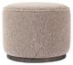Four Hands Sinclair Taupe Round Ottoman-2