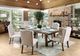 Furniture of America® Gianna 2-Piece Ivory/Rustic Pine Dining Side Chair Set-1