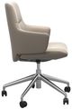 Stressless® by Ekornes® Customizable Mint Large Low Back Home Office Arm Chair-2