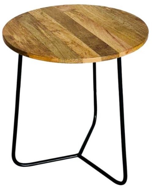 Jaipur Furniture Ravi Brown Side Table-0