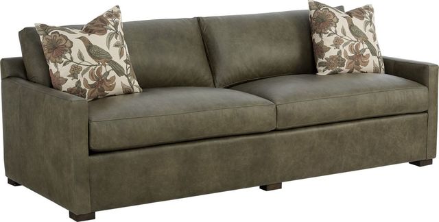 Craftmaster® Customizable CM Leather 2 Over 2 Sofa-0