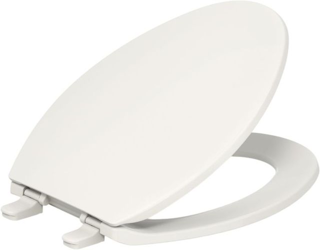 KOHLER® Brevia™ Biscuit Quick-Release™ Elongated Toilet Seat-1