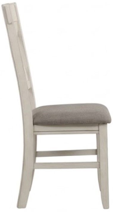 Bernards Homestead Gray/White Side Chair-3