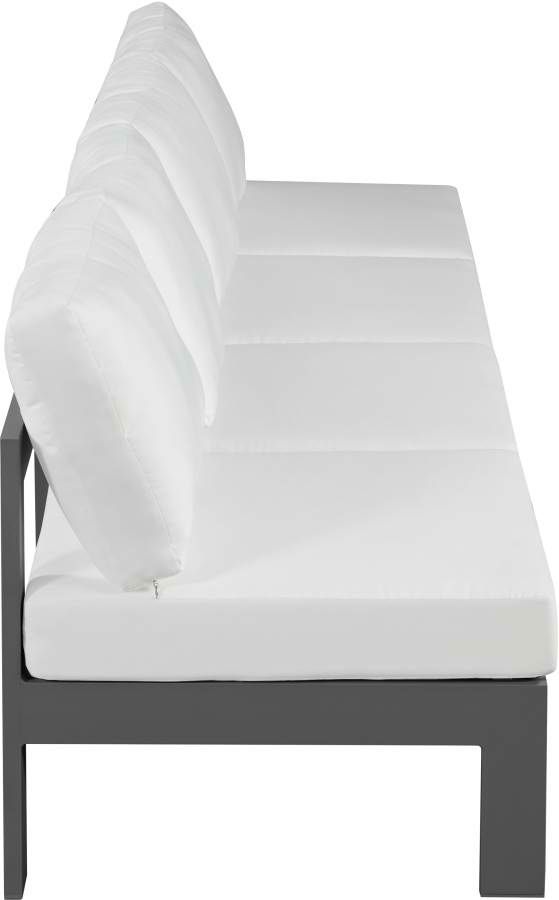 Meridian Furniture Nizuc White Outdoor Patio Modular Sofa-2