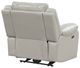 Homelegance® Huron Gray Power Recliner with Charging Ports-4