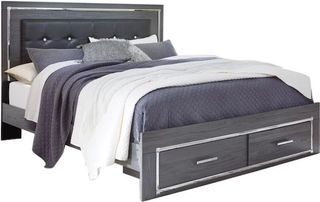 Signature Design by Ashley® Lodanna Gray Youth Full Storage Panel Bed