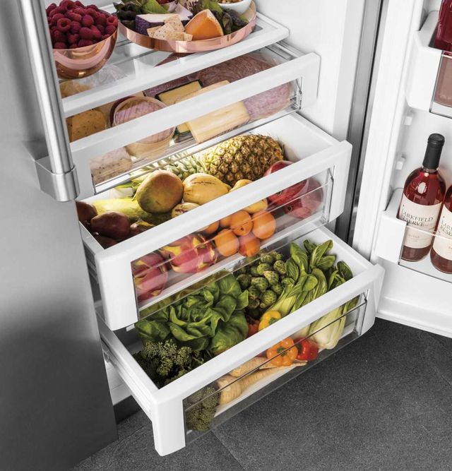 Café™ 42 in. 24.5 Cu. Ft. Stainless Steel Built In Counter Depth Side-by-Side Refrigerator-7