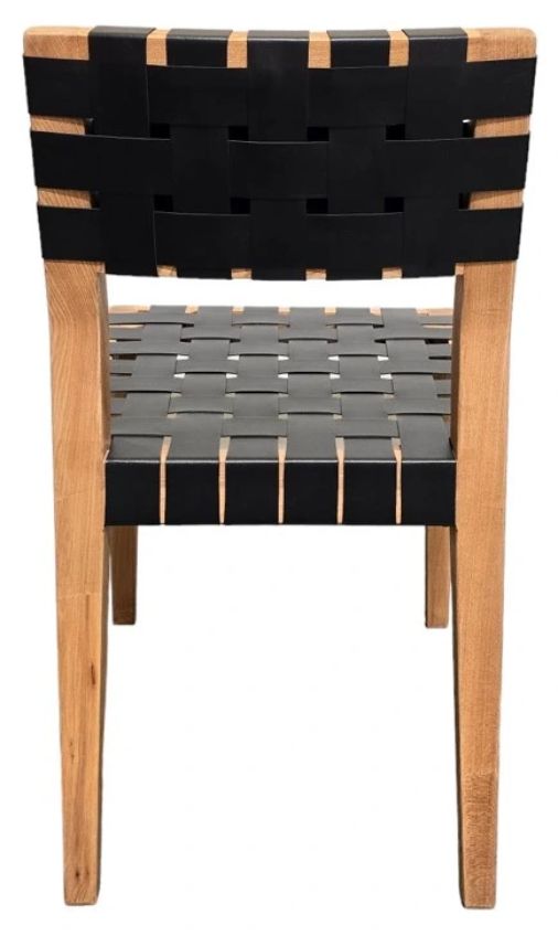 Nest Home Collections Norma Black/Natural Side Chair-3