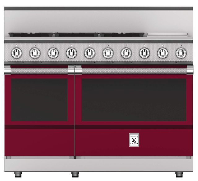 Hestan 48" Custom Color 5-Burner Gas Range with Griddle-3