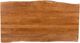LH Home Live Edge Restore 82" Brown/Gunmetal Grey Dining Table-5