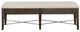 Magnussen Home® Westley Falls Baja Fog/Graphite Upholstered Bench-3