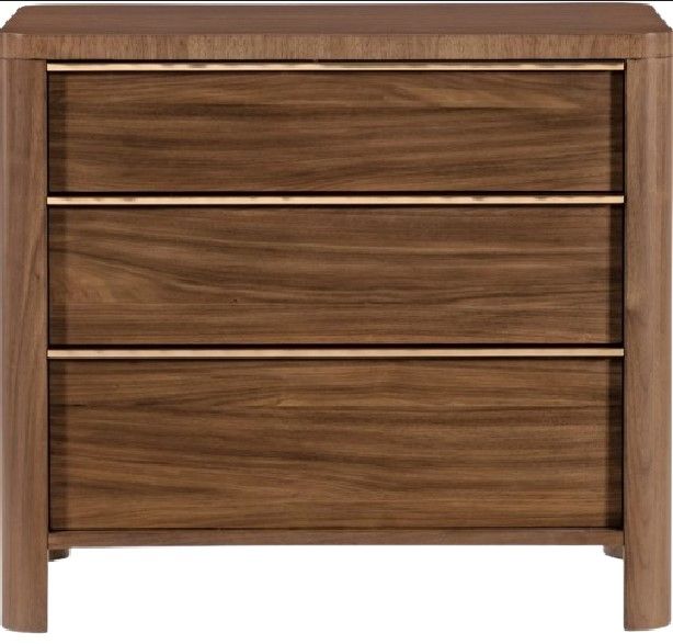 Hooker® Furniture Eleana Light Caramel 3-Drawer Nightstand-2