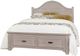 Vaughan-Bassett Bungalow Dover Grey Full Arch Storage Bed-0
