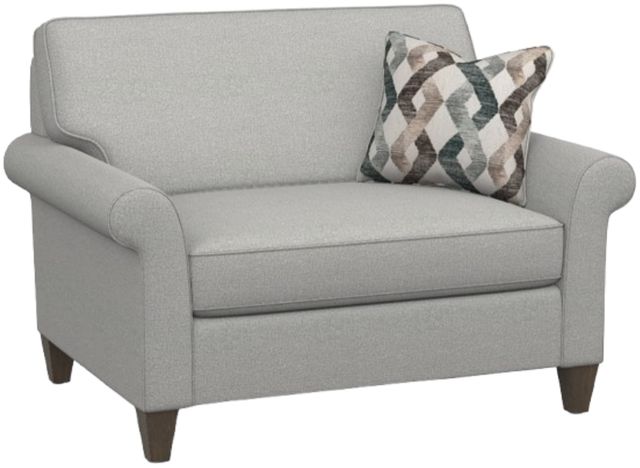 Flexsteel® Westside Silver Glacier Chair and a Half-0