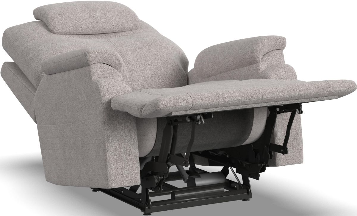 BD-1　COMFORT Flexsteel® Zecliner M1 Dove Power Sleep Recliner with Power