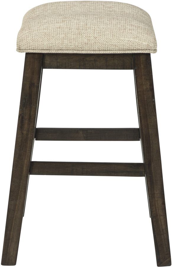 Signature Design by Ashley® Rokane Light Brown Counter Stool-2
