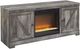 Signature Design by Ashley® Wynnlow Gray 63" TV Stand with Electric Fireplace-0
