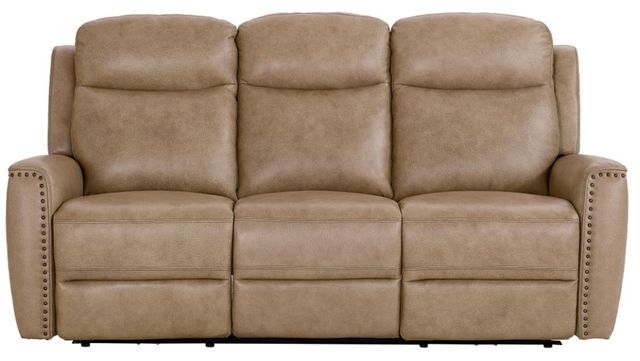 Bassett® Furniture Club Level Douglas Wheat Power Reclining Sofa-1