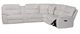 Behold™ Home Westhaven 6-Piece Ivory Dual Power Reclining Sectional-3