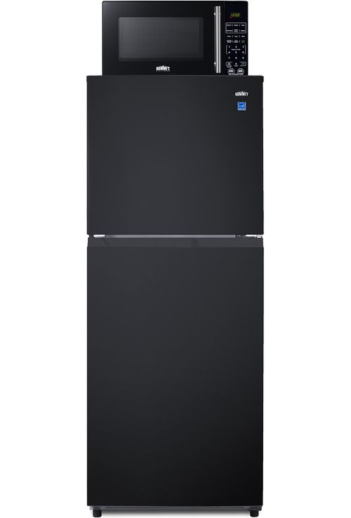 Summit® 2 Piece Black Kitchen Package -0