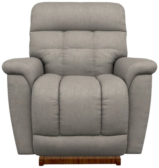 La-Z-Boy® Fulton Smoke Power Rocking Recliner with Headrest-1