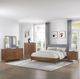Liberty Furniture Century Modern Satin Walnut Dresser and Mirror Set-1