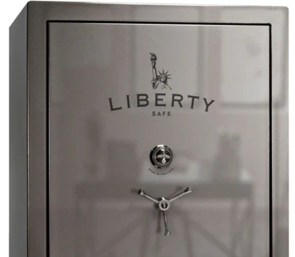 Liberty Safe Colonial Extreme Gray Gloss 50 Mechanical Gun Safe-2
