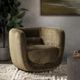Classic Home Nico Olive Green Swivel Chair-1
