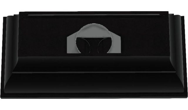 Vent-A-Hood® Designer Series 66" Black Island Range Hood-2