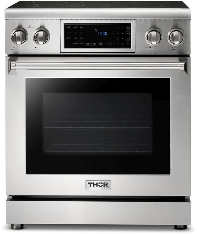 Thor Kitchen® Professional 30" Stainless Steel Freestanding Electric Range-0