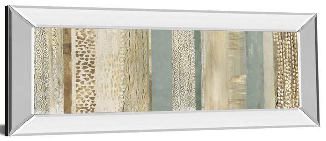 Classy Art Placidity Iva by Tom Reeves Mirror Framed Wall Art-0