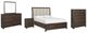Signature Design by Ashley® Brueban 4-Piece Brown Queen Panel Storage Bed Set-1
