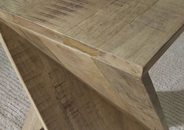 Signature Design by Ashley® Zalemont Distressed Brown Accent Table-4