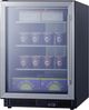 Summit® 5.1 Cu. Ft. Stainless Steel Undercounter Freezer-1