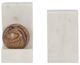 Sagebrook Home Rikard 2-Piece 6" Brown/White Bookends-3