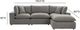 TOV Furniture Cali 4-Piece Slate Modular Sectional-2