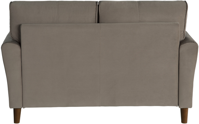 Homelegance® Dunleith Brown Loveseat-4