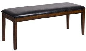 Mazin Furniture Delmar 6 Piece Espresso Dinette Set-2