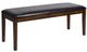 Mazin Furniture Delmar 6 Piece Espresso Dinette Set-2