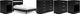 Signature Design by Ashley® Finch 5-Piece Black Queen Panel Platform Bed Set-0