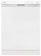 Frigidaire 24" White Front Control Built-In Dishwasher -0