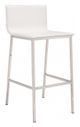 Zuo® Marina White Bar Stool-0