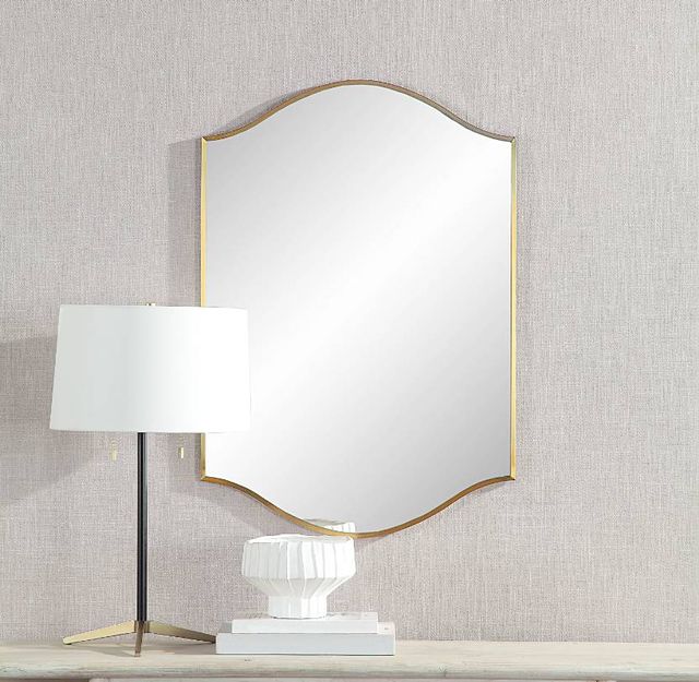 Renwil® Florianne Plated Champagne Mirror-4