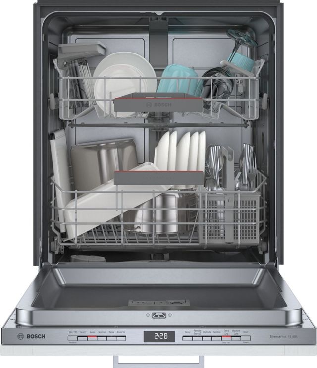 Bosch® 300 Series 24" Panel Ready Top Control Built-In Dishwasher-2